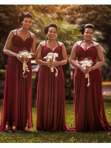 Long Chiffon Floor Length Bridesmaid Dresses 902404 Long Chiffon Floor Length Bridesmaid Dresses 902404