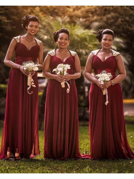 Long Chiffon Floor Length Bridesmaid Dresses 902404 Long Chiffon Floor Length Bridesmaid Dresses 902404