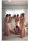 Long Mermaid Lace Off the Shoulder Bridesmaid Dresses 902407
