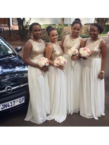 Long Chiffon Sequin Bridesmaid Dresses 902416 Long Chiffon Sequin Bridesmaid Dresses 902416