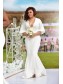 Long White Mermaid Bridesmaid Dresses 902419 Long White Mermaid Bridesmaid Dresses 902419