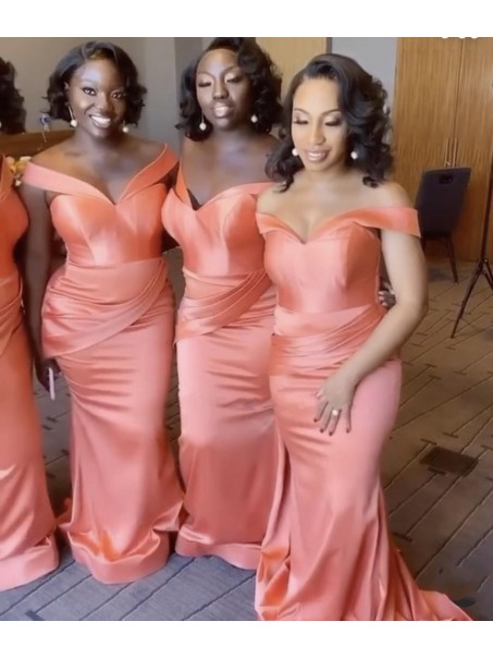 Long Mermaid Off the Shoulder Bridesmaid Dresses 902420 Long Mermaid Off the Shoulder Bridesmaid Dresses 902420