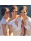 Long Mermaid Lace Bridesmaid Dresses with Sleeves 902423 Long Mermaid Lace Bridesmaid Dresses with Sleeves 902423
