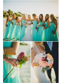 Long Blue Sweetheart Bridesmaid Dresses 902432 Long Blue Sweetheart Bridesmaid Dresses 902432