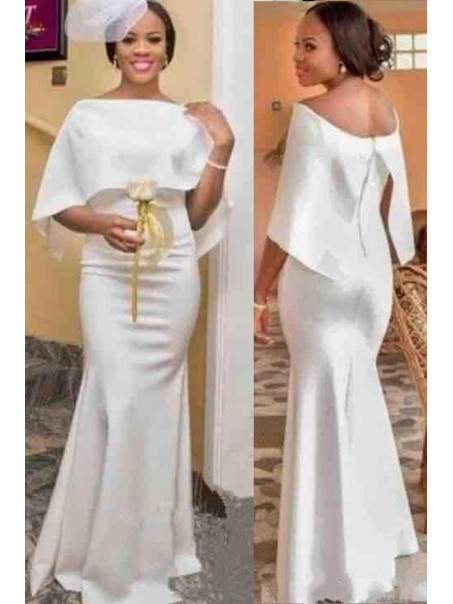 Long White Mermaid Bridesmaid Dresses 902434 Long White Mermaid Bridesmaid Dresses 902434