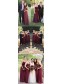 Long Spaghetti Straps Chiffon Bridesmaid Dresses 902440