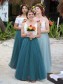 Long Tulle Floor Length Bridesmaid Dresses 902464 Long Tulle Floor Length Bridesmaid Dresses 902464