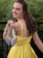 Long Yellow V Neck Bridesmaid Dresses 902477 Long Yellow V Neck Bridesmaid Dresses 902477