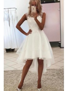 High Low Short Lace Wedding Dresses Bridal Gowns 903003 High Low Short Lace Wedding Dresses Bridal Gowns 903003