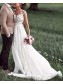 Elegant Chiffon and Lace Wedding Dresses Bridal Gowns 903006