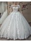 Elegant Lace Long Sleeves Ball Gown Wedding Dresses Bridal Gowns 903007 Elegant Lace Long Sleeves Ball Gown Wedding Dresses Bridal Gowns 903007
