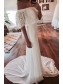 Long Chiffon and Lace Wedding Dresses Bridal Gowns 903012 Long Chiffon and Lace Wedding Dresses Bridal Gowns 903012