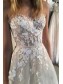 A-Line Sweetheart Lace Long Wedding Dresses Bridal Gowns 903014