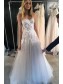 A-Line Sweetheart Lace Long Wedding Dresses Bridal Gowns 903014