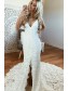 Mermaid Spaghetti Straps Lace Wedding Dresses Bridal Gowns 903034