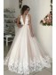 A-Line Lace V Neck Wedding Dresses Bridal Gowns 903038 A-Line Lace V Neck Wedding Dresses Bridal Gowns 903038