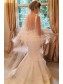 Mermaid V Neck Long Wedding Dresses Bridal Gowns 903039