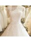 A-Line Off the Shoulder Lace Wedding Dresses Bridal Gowns with Short Sleeves 903040 A-Line Off the Shoulder Lace Wedding Dresses Bridal Gowns with Short Sleeves 903040