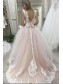 Elegant Lace and Tulle Wedding Dresses Bridal Gowns 903048