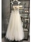 A-Line Beaded Tulle Wedding Dresses Bridal Gowns 903049 A-Line Beaded Tulle Wedding Dresses Bridal Gowns 903049