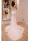 Mermaid Lace Off the Shoulder Wedding Dresses Bridal Gowns 903050