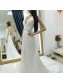 Long Halter Beaded V Neck Chiffon Wedding Dresses Bridal Gowns 903059 Long Halter Beaded V Neck Chiffon Wedding Dresses Bridal Gowns 903059