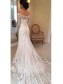 Elegant Mermaid Lace Wedding Dresses Bridal Gowns with Long Sleeves 903070