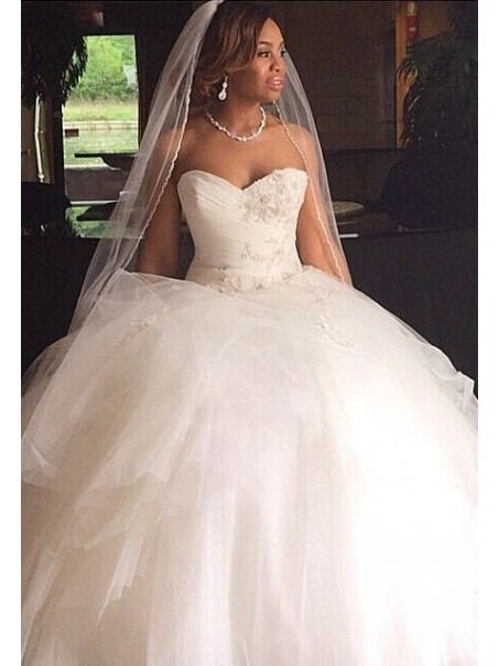 Lace and Tulle Sweetheart Ball Gowns Wedding Dresses Bridal Gowns 903075 Lace and Tulle Sweetheart Ball Gowns Wedding Dresses Bridal Gowns 903075