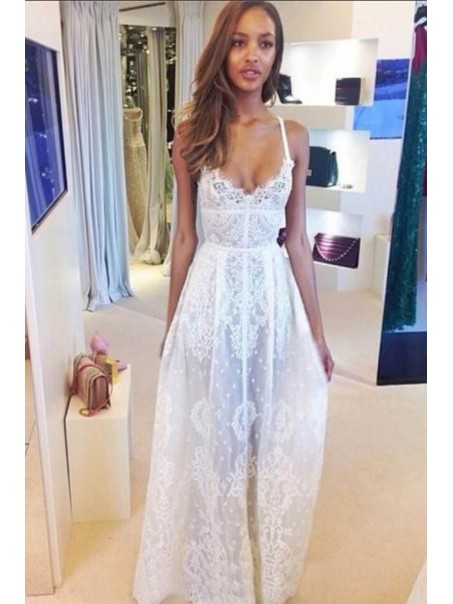 A-Line Lace Long Wedding Dresses Bridal Gowns 903087 A-Line Lace Long Wedding Dresses Bridal Gowns 903087