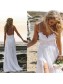 Long Chiffon and Lace Spaghetti Straps Wedding Dresses Bridal Gowns 903096 Long Chiffon and Lace Spaghetti Straps Wedding Dresses Bridal Gowns 903096