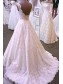 Elegant A-Line Lace Long Wedding Dresses Bridal Gowns 903098 Elegant A-Line Lace Long Wedding Dresses Bridal Gowns 903098