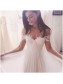 A-Line Chiffon and Lace Wedding Dresses Bridal Gowns 903100