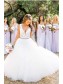 A-Line Lace and Tulle Beaded Wedding Dresses Bridal Gowns 903116 A-Line Lace and Tulle Beaded Wedding Dresses Bridal Gowns 903116