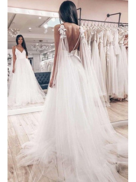 A-Line Halter Lace and Tulle Wedding Dresses Bridal Gowns 903125 A-Line Halter Lace and Tulle Wedding Dresses Bridal Gowns 903125