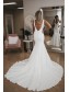 Long White Mermaid V Neck Wedding Dresses Bridal Gowns 903127 Long White Mermaid V Neck Wedding Dresses Bridal Gowns 903127