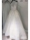 A-Line Sparkle V Neck Wedding Dresses Bridal Gowns 903148 A-Line Sparkle V Neck Wedding Dresses Bridal Gowns 903148