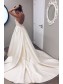 A-Line Strapless Long Satin Wedding Dresses Bridal Gowns 903152 A-Line Strapless Long Satin Wedding Dresses Bridal Gowns 903152