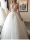 A-Line Lace and Tulle Wedding Dresses Bridal Gowns 903156