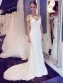 Long Mermaid Lace Wedding Dresses Bridal Gowns 903164