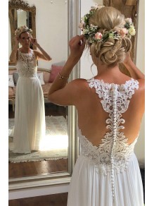 Elegant Chiffon and Lace Wedding Dresses Bridal Gowns 903171 Elegant Chiffon and Lace Wedding Dresses Bridal Gowns 903171