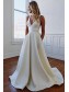 A-Line V Neck Wedding Dresses Bridal Gowns 903182 A-Line V Neck Wedding Dresses Bridal Gowns 903182