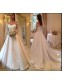 A-Line Lace Long Sleeves V Neck Wedding Dresses Bridal Gowns 903186 A-Line Lace Long Sleeves V Neck Wedding Dresses Bridal Gowns 903186