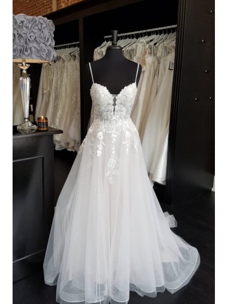 A-Line Lace Wedding Dresses Bridal Gowns 903194 A-Line Lace Wedding Dresses Bridal Gowns 903194