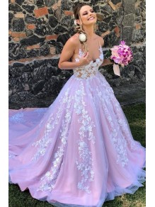 A-Line Lace V Neck Wedding Dresses Bridal Gowns 903200 A-Line Lace V Neck Wedding Dresses Bridal Gowns 903200