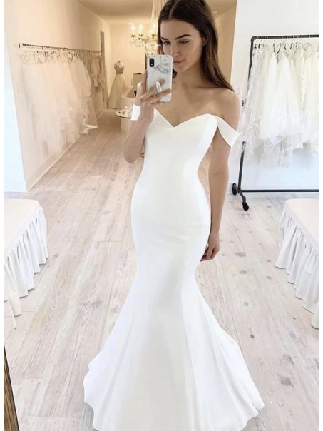 Mermaid Off the Shoulder Wedding Dresses Bridal Gowns 903202 Mermaid Off the Shoulder Wedding Dresses Bridal Gowns 903202
