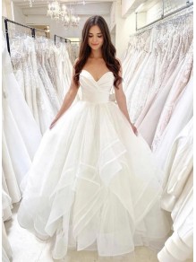 A-Line Sweetheart Ball Gowns Wedding Dresses Bridal Gowns 903204