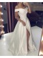 A-Line Off the Shoulder Long Wedding Dresses Bridal Gowns 903215 A-Line Off the Shoulder Long Wedding Dresses Bridal Gowns 903215