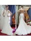 Elegant Mermaid Beaded Lace Wedding Dresses Bridal Gowns 903227