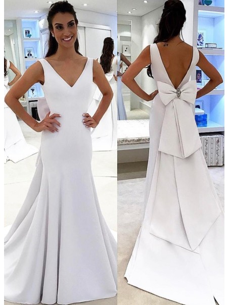 Mermaid V Neck Long Wedding Dresses Bridal Gowns 903232 Mermaid V Neck Long Wedding Dresses Bridal Gowns 903232