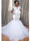 Mermaid Lace and Tulle Long Sleeves Wedding Dresses Bridal Gowns 903246 Mermaid Lace and Tulle Long Sleeves Wedding Dresses Bridal Gowns 903246